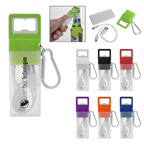3 In 1 Ensemble Charging Cable Set With Bottle Opener