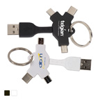 Multi USB Cable Keychain