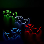 Sound Activated LED EL Sunglasses