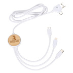 Bamboo 3 in 1 39 Inch Charging Cable