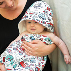 Sublimated Hooded Baby Towel