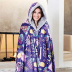 Sublimated Hooded Blanket