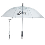 46 inch Arc Clear Umbrella