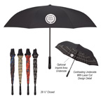 48 Inch Arc Soho Tartan Inversion Umbrella